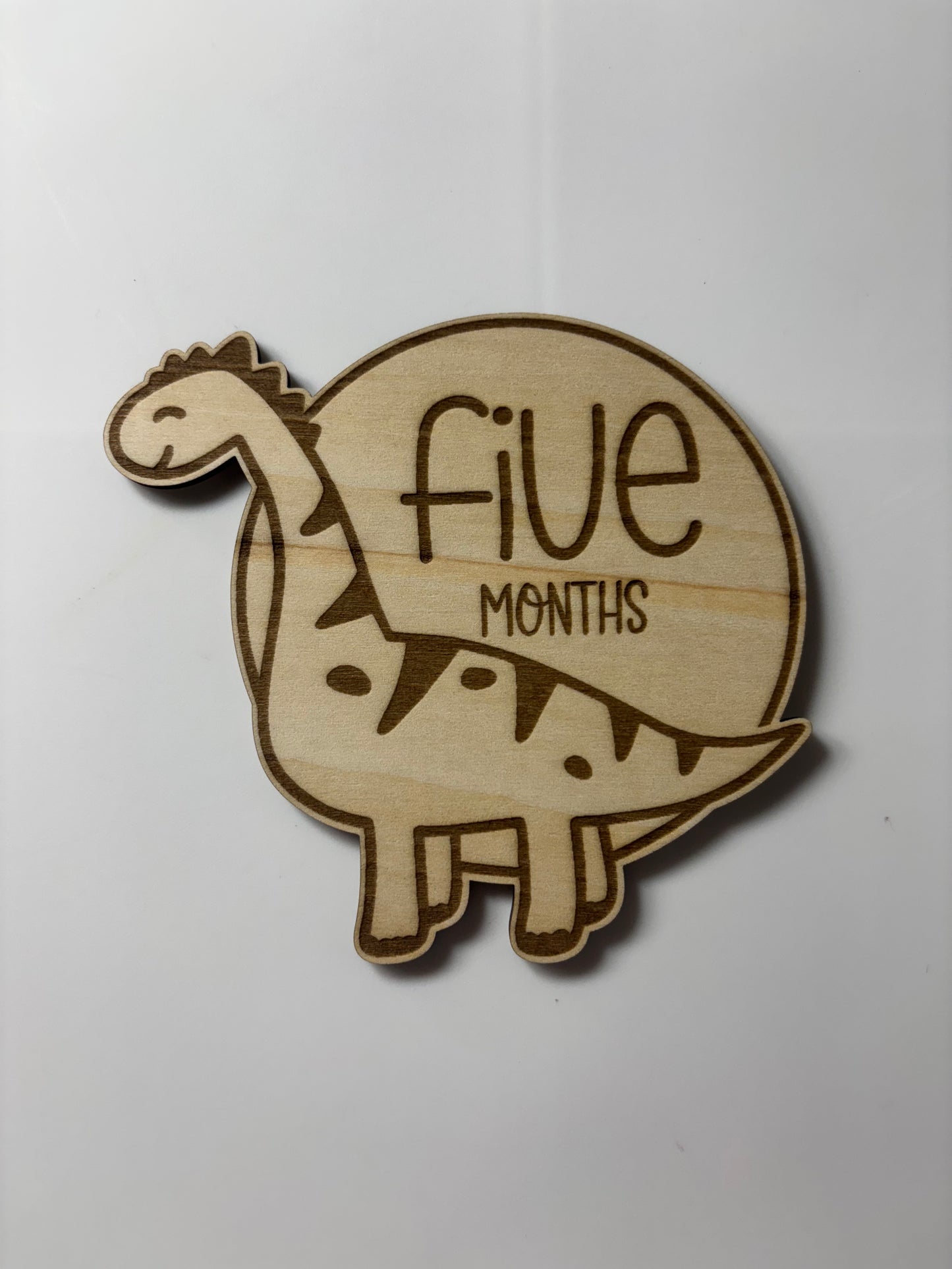 Baby Dino Monthly Milestone