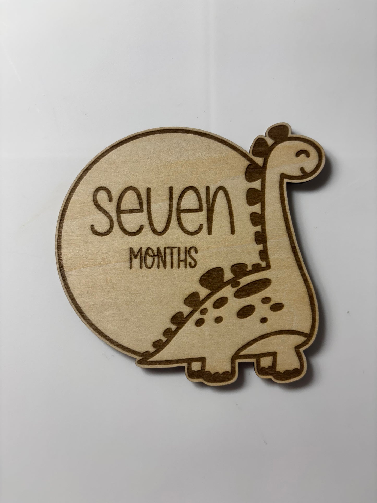 Baby Dino Monthly Milestone