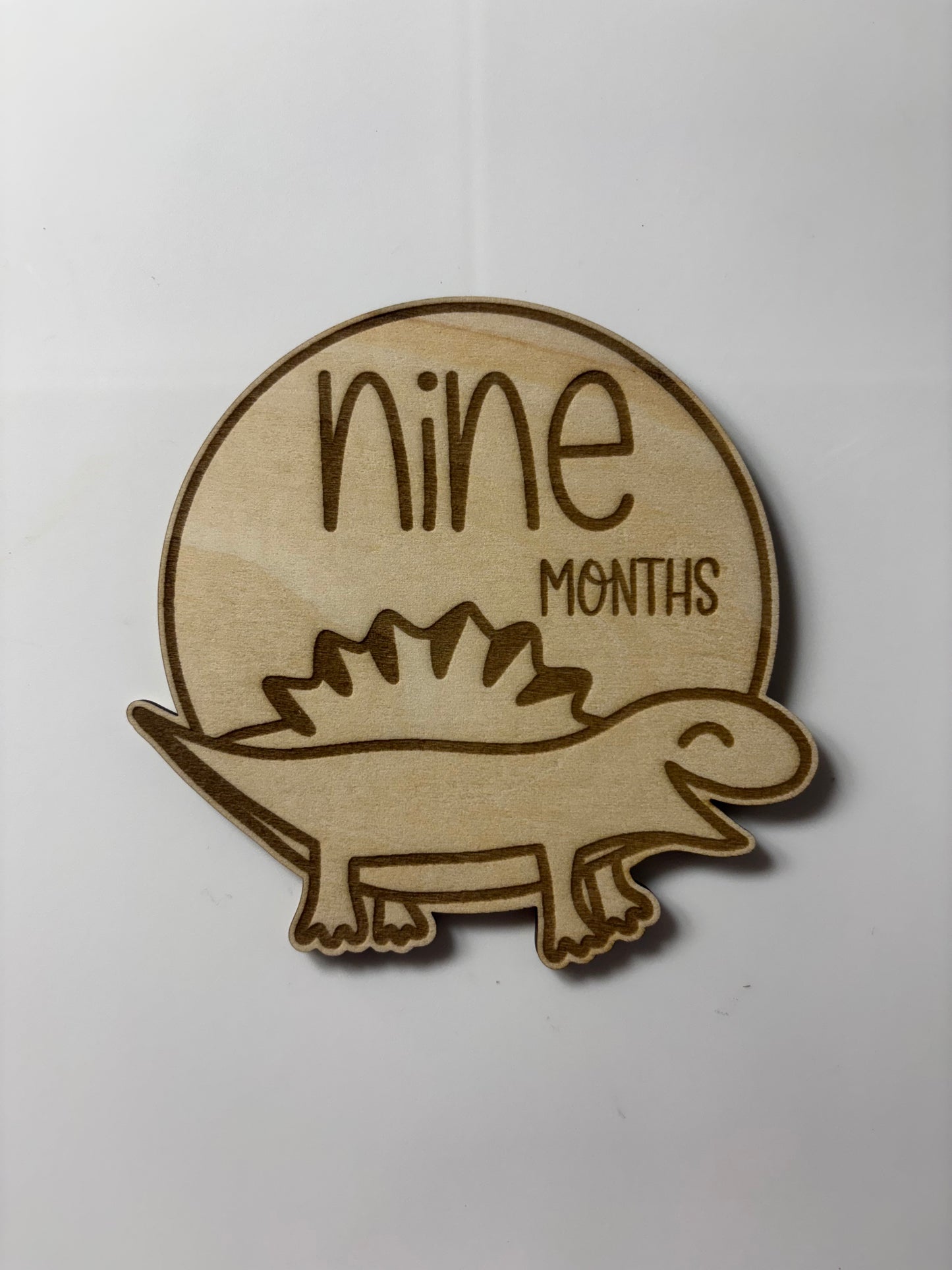 Baby Dino Monthly Milestone