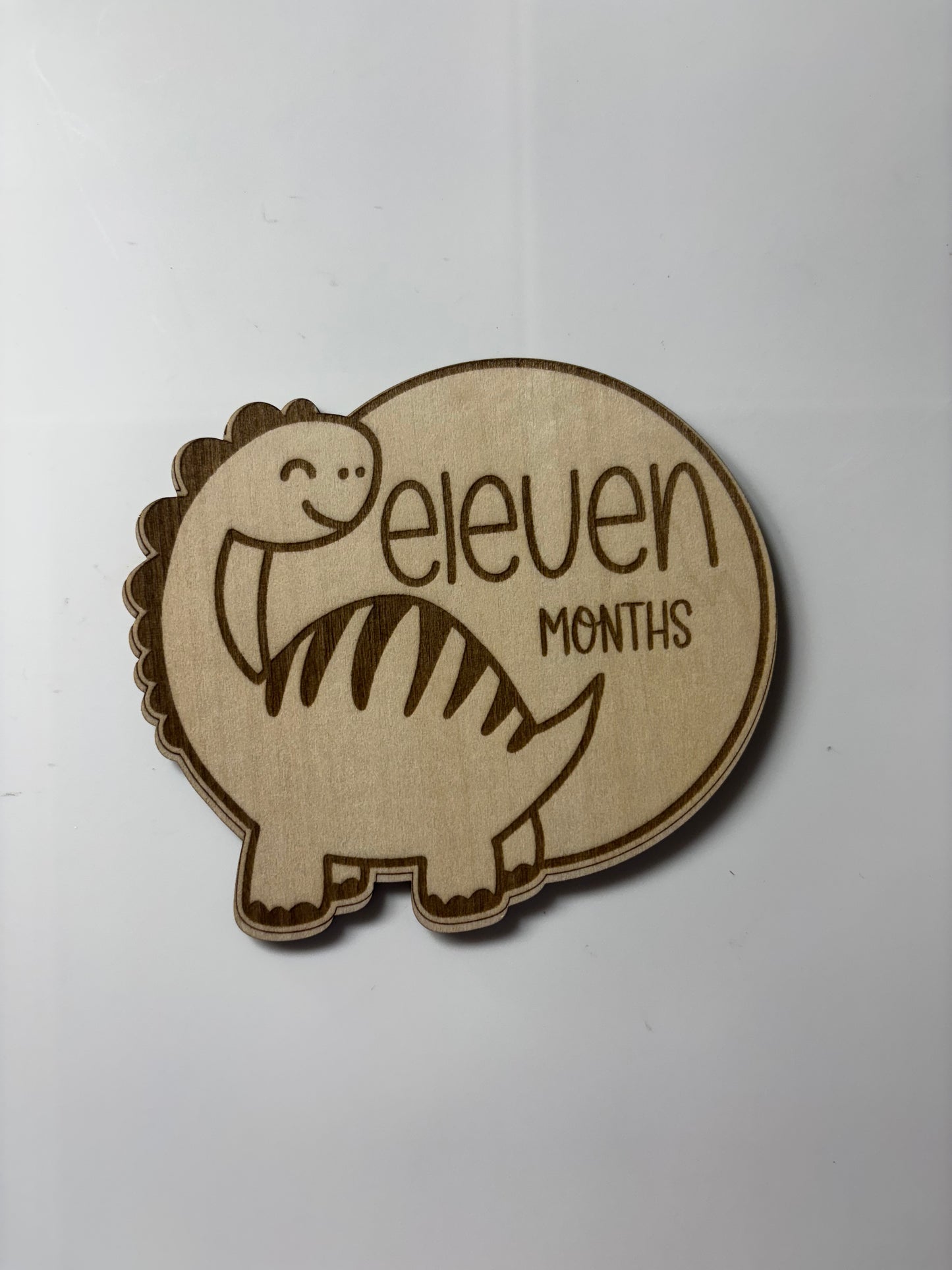 Baby Dino Monthly Milestone