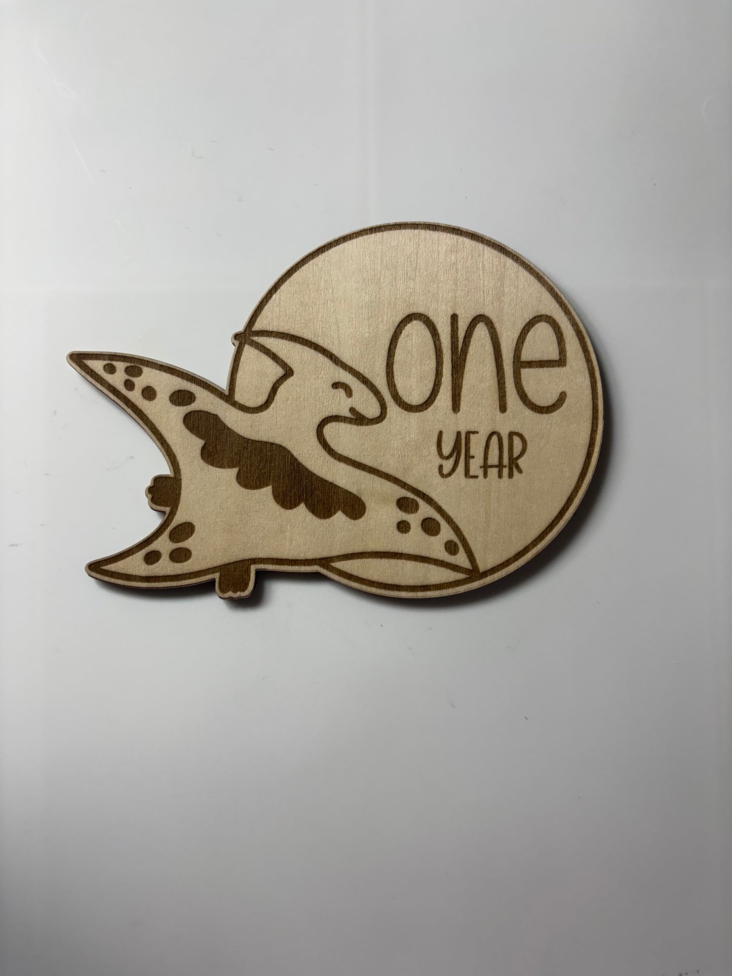 Baby Dino Monthly Milestone
