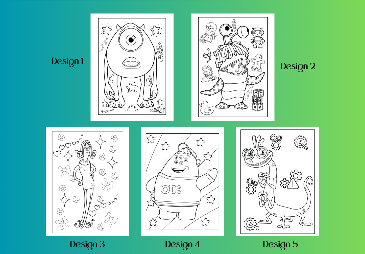Coloring Activity Pack