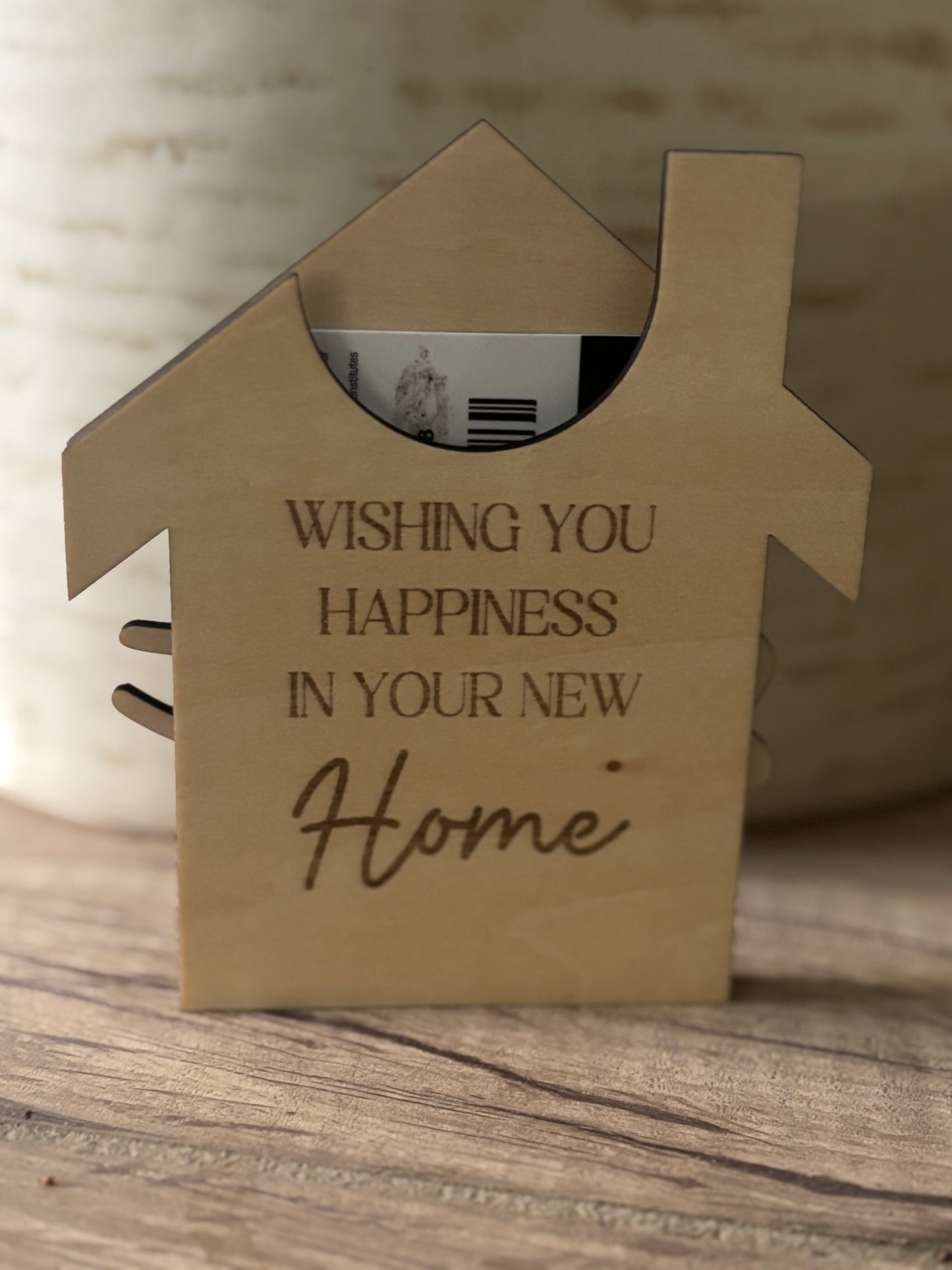 Home Sweet Home Gift Card Holder