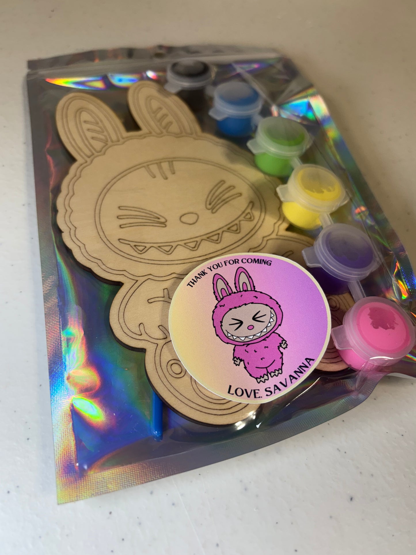 Paint Kit Party Favor