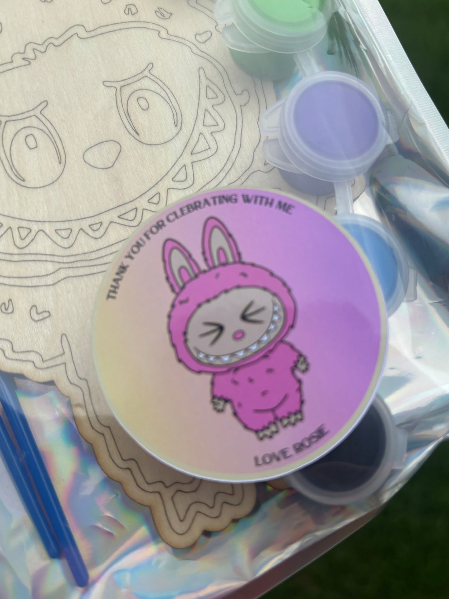 Paint Kit Party Favor