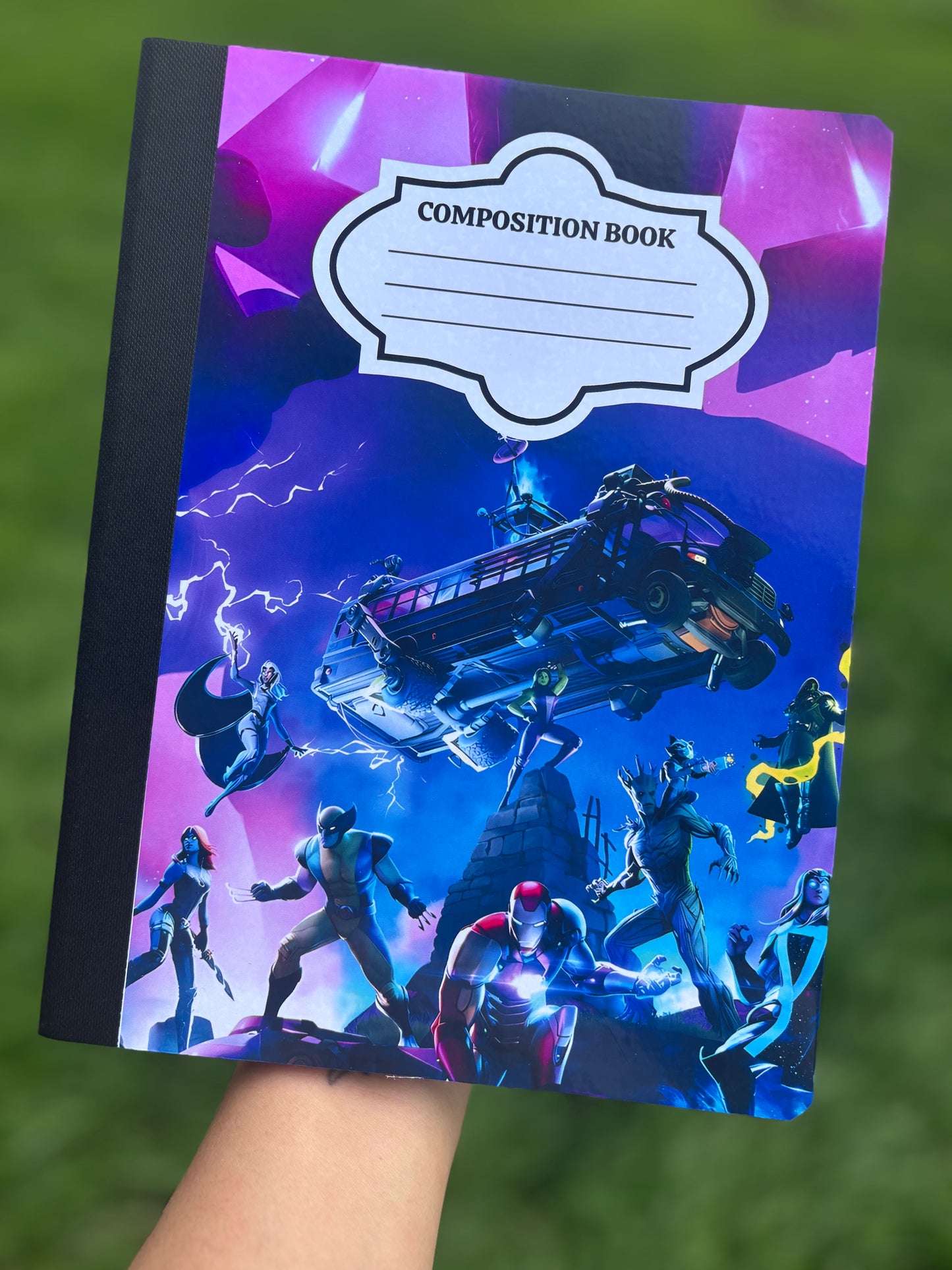 Custom Composition Notebook