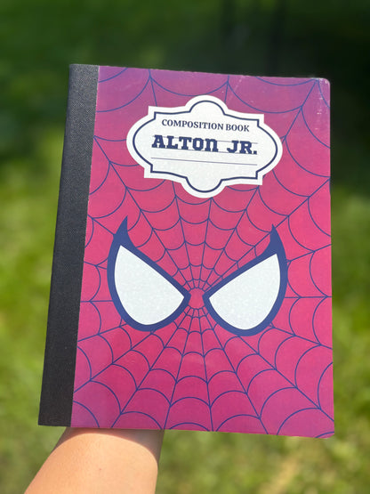 Custom Composition Notebook