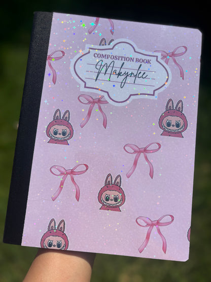 Custom Composition Notebook