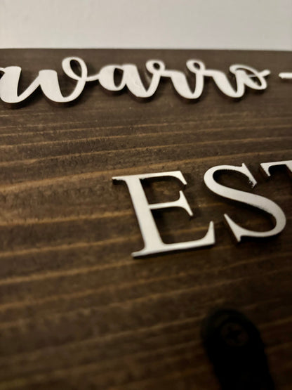 Custom Wall Key Holder