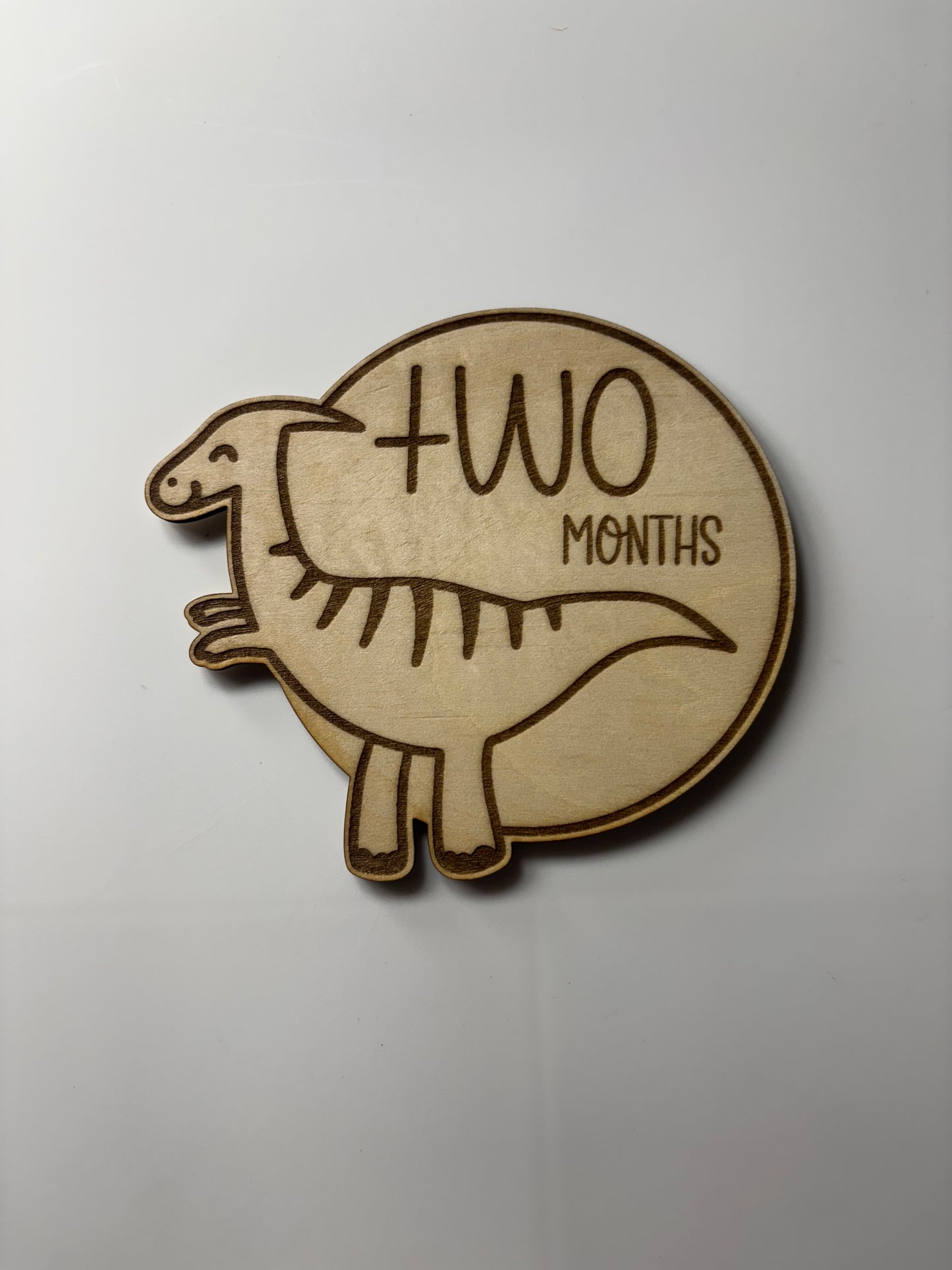 Baby Dino Monthly Milestone