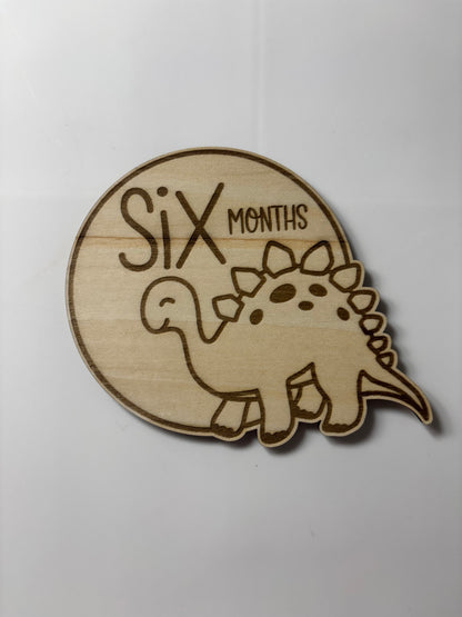 Baby Dino Monthly Milestone
