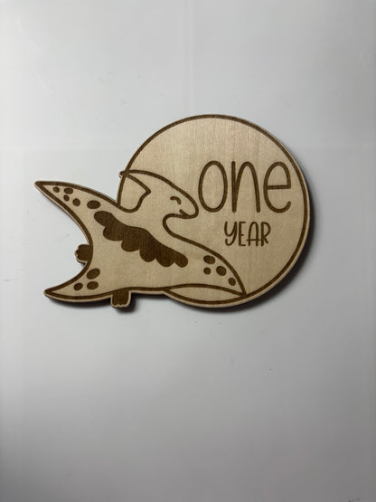 Baby Dino Monthly Milestone