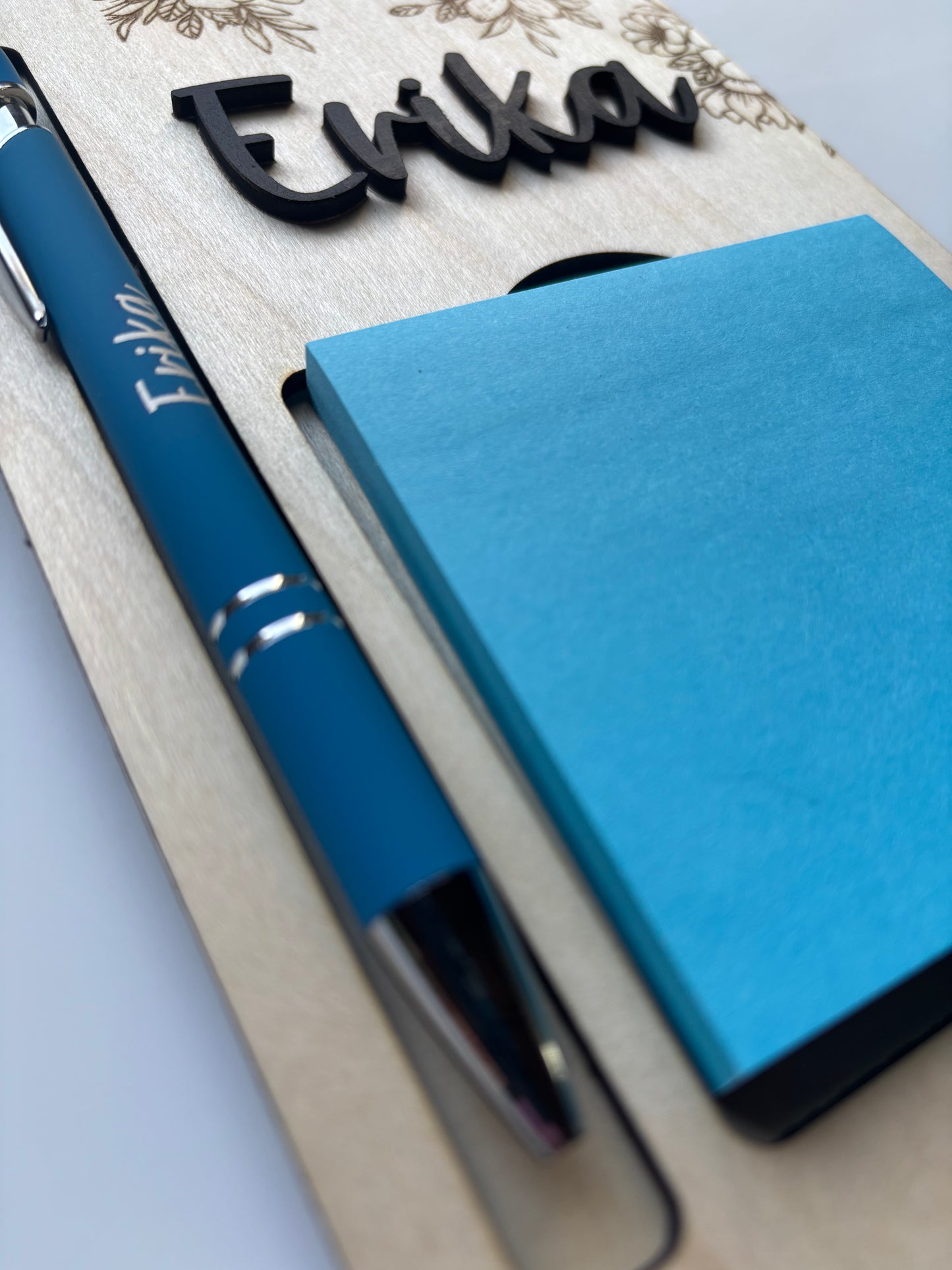 Personalized Sticky Note Holder