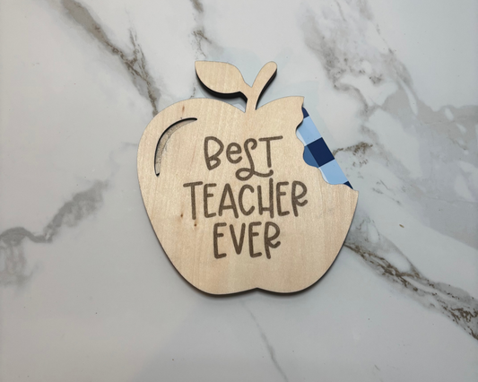 Teacher Gift Card Holder