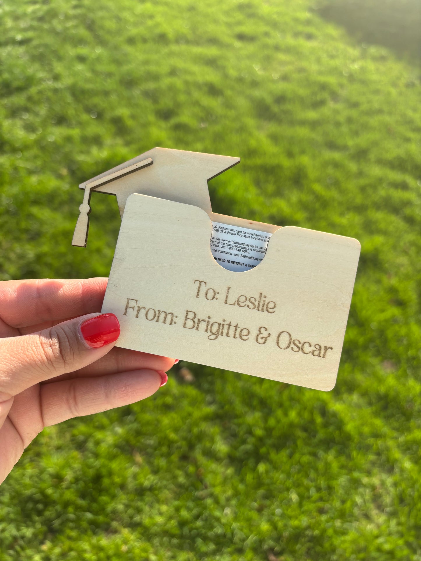 Graduation Gift Card Holder