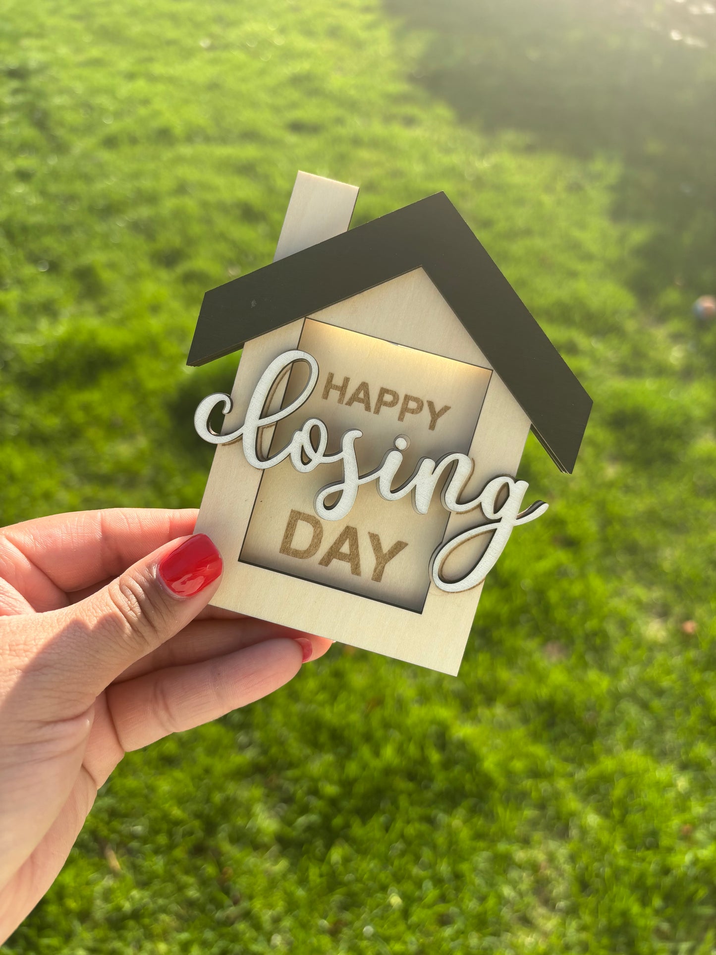 Happy Closing Day Gift Card Holder