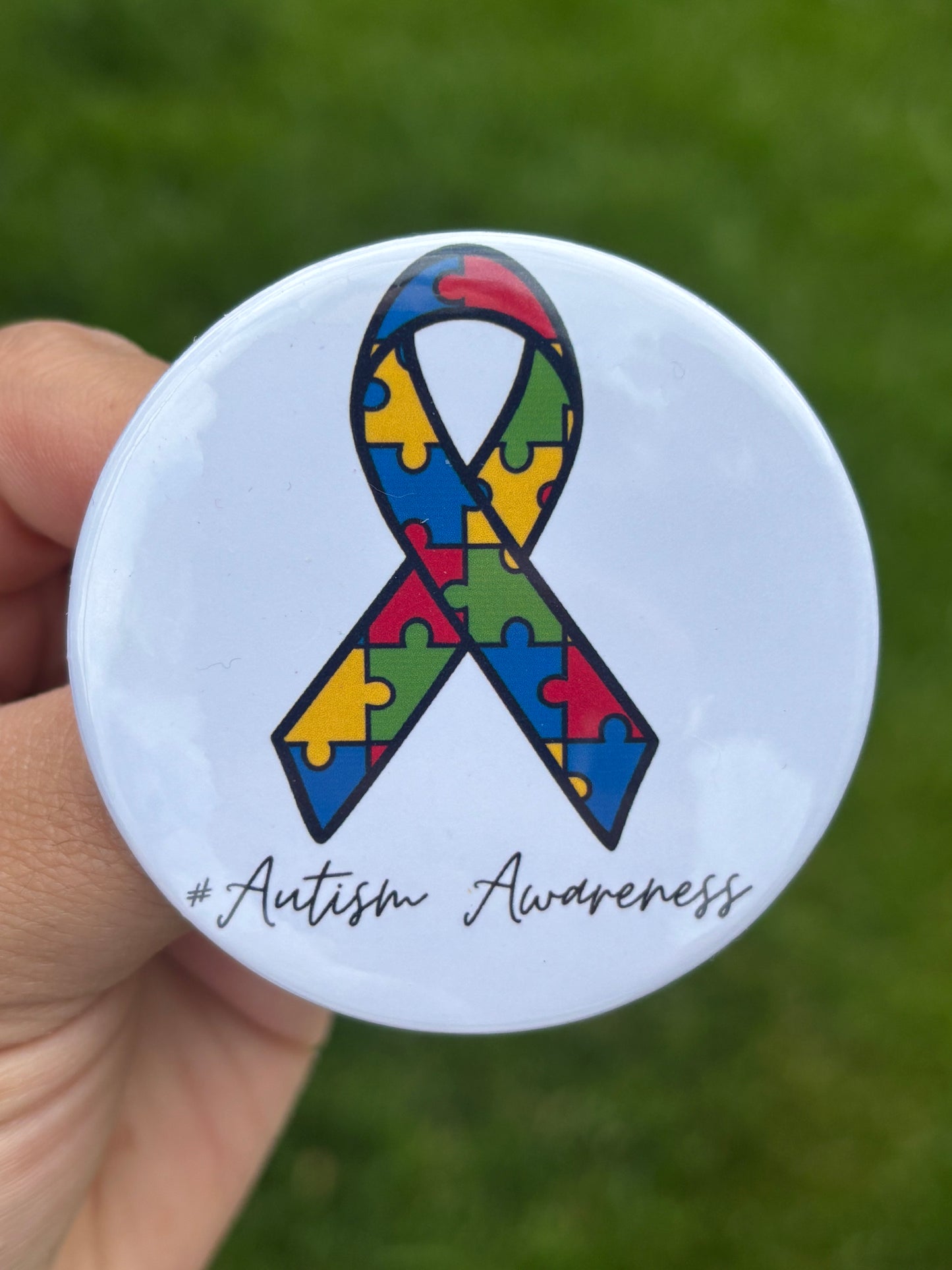 Autism Awareness Button Pin