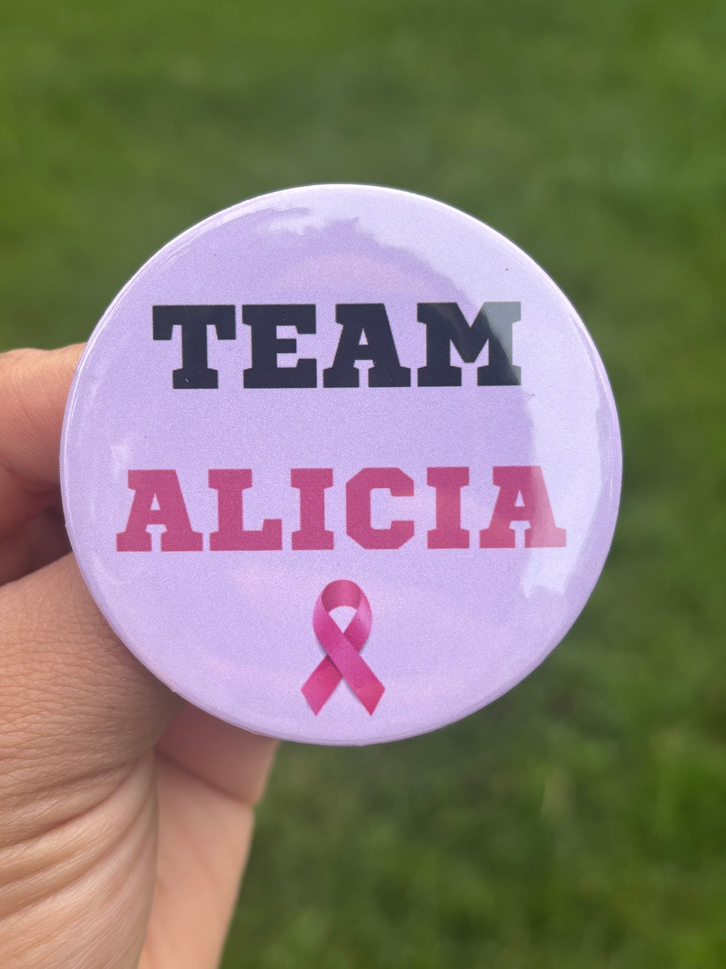 Breast Cancer Awareness Button Pin
