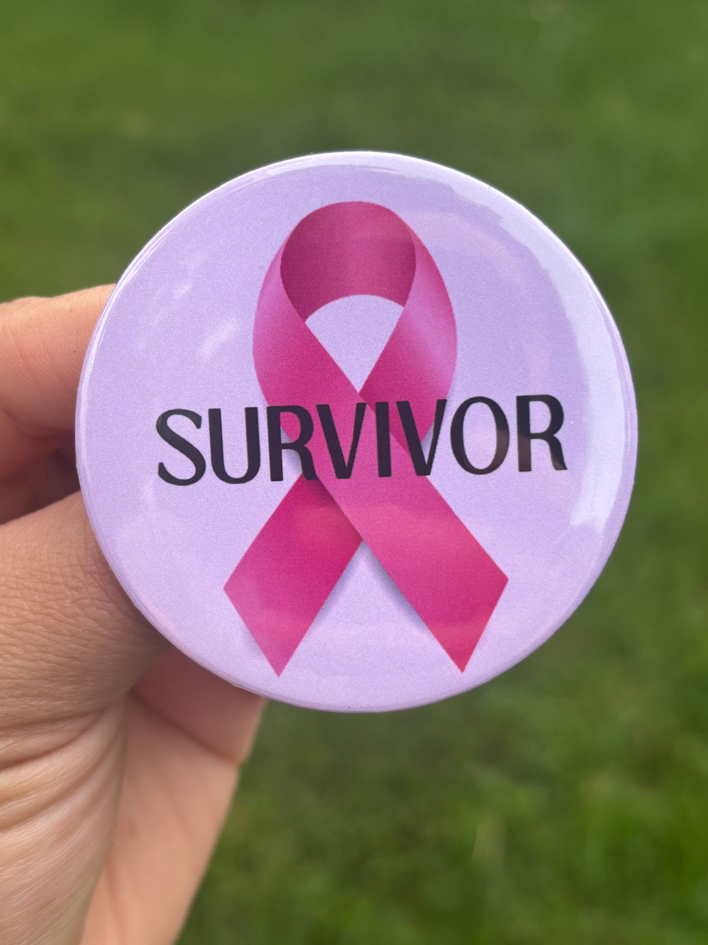 Breast Cancer Awareness Button Pin