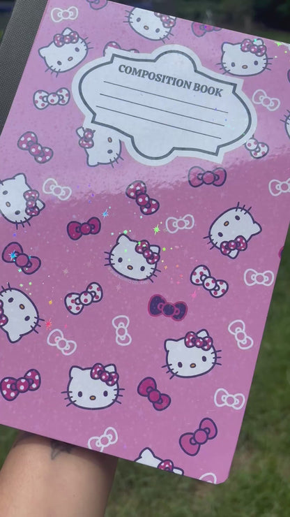 Custom Composition Notebook